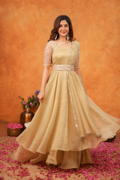 DRISHTI 4 in 1 Drape anarkali - DD1040