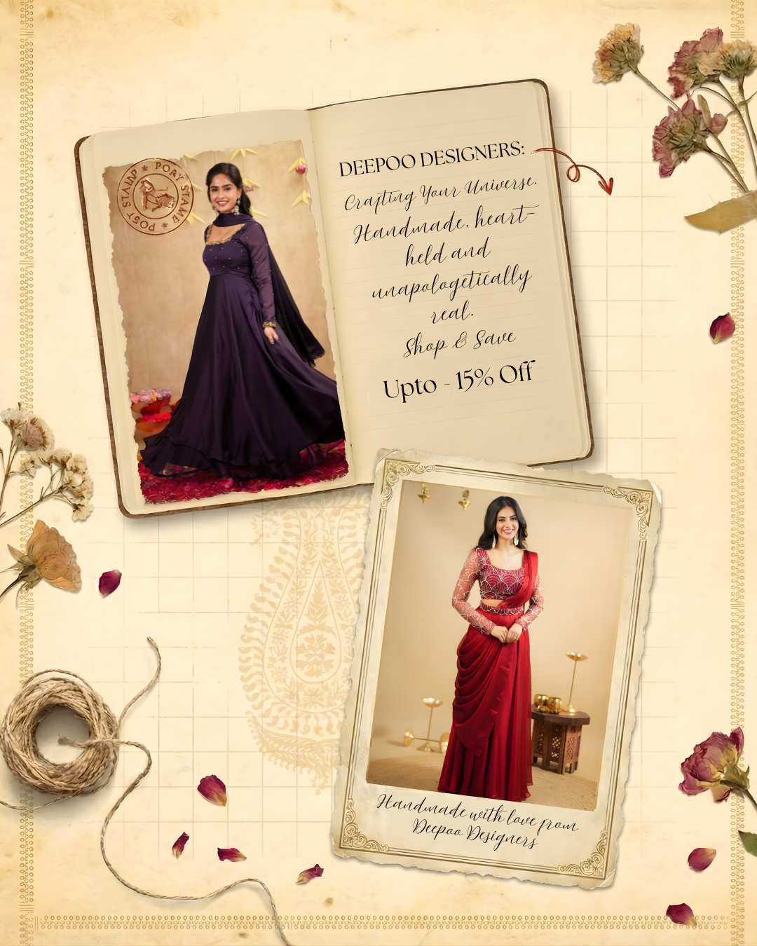 Deepoo Designers: Online Shopping for Anarkalis, Kurtis, Lehangas
