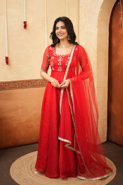DD860 - Thivara Premium Designer Anarkali