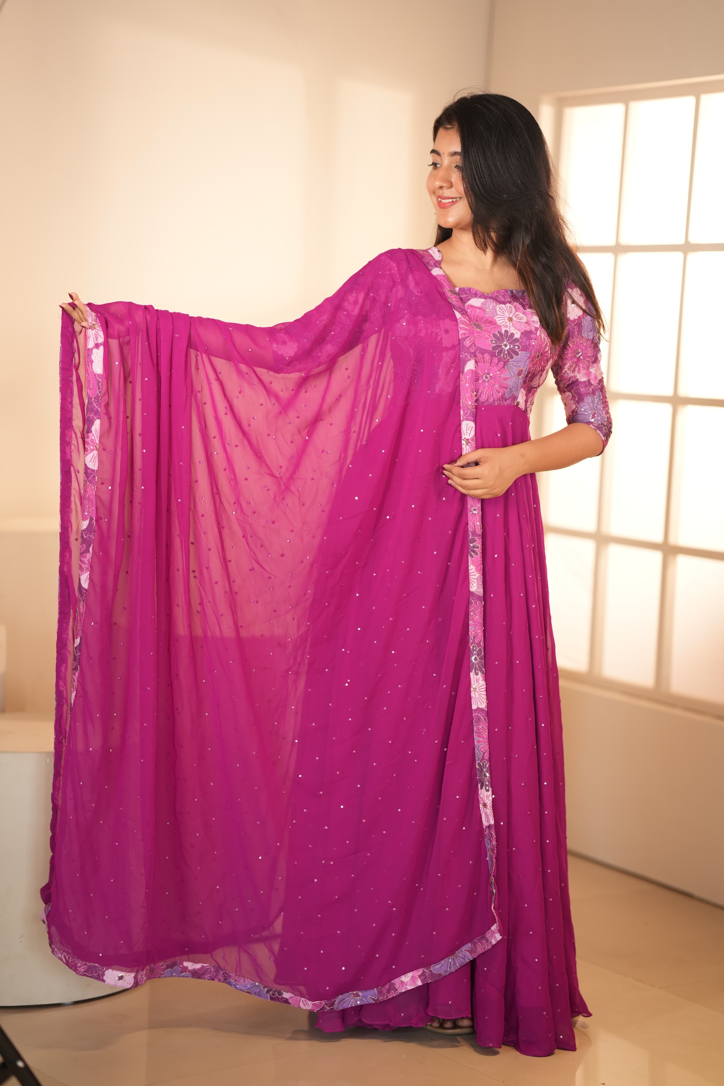 DD812 - Himaya Premium Designer Anarkali main image 1