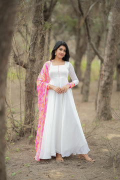 DD644 - Arunima Simple and Elegant Anarkali