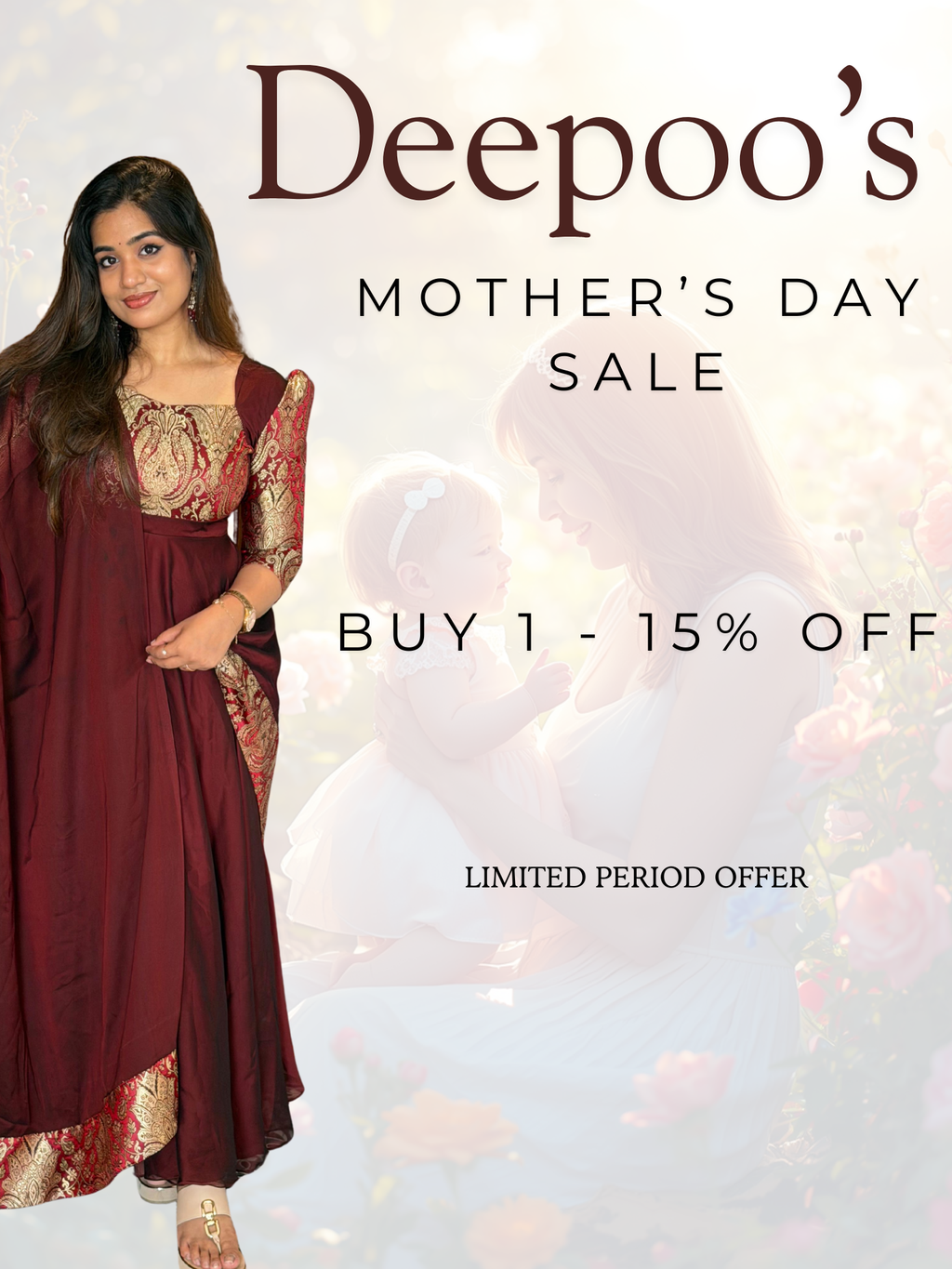 Deepoo Designers: Online Shopping for Anarkalis, Kurtis, Lehangas