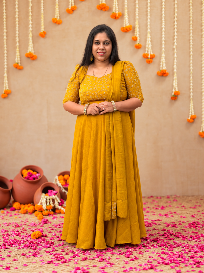 Yara Premium Georgette Anarkali - DD1071