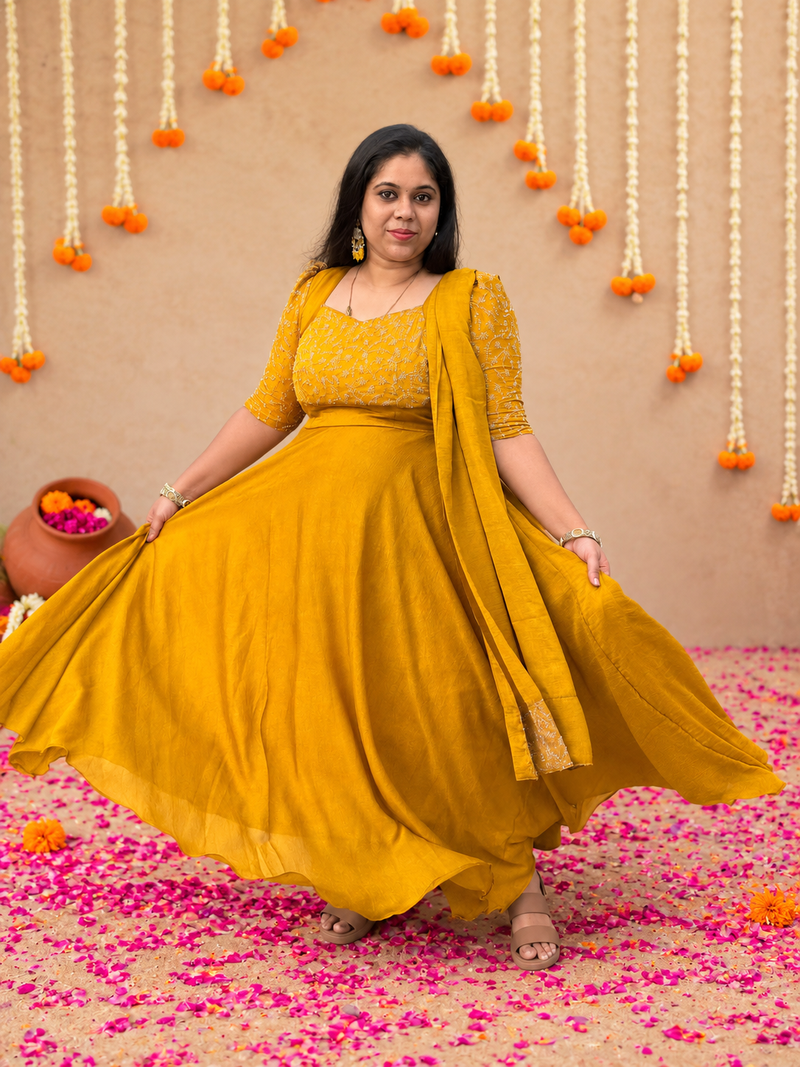 Yara Premium Georgette Anarkali - DD1071