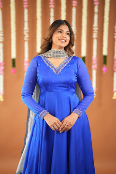 DD623 - Sakshi Premium Double layer Anarkali