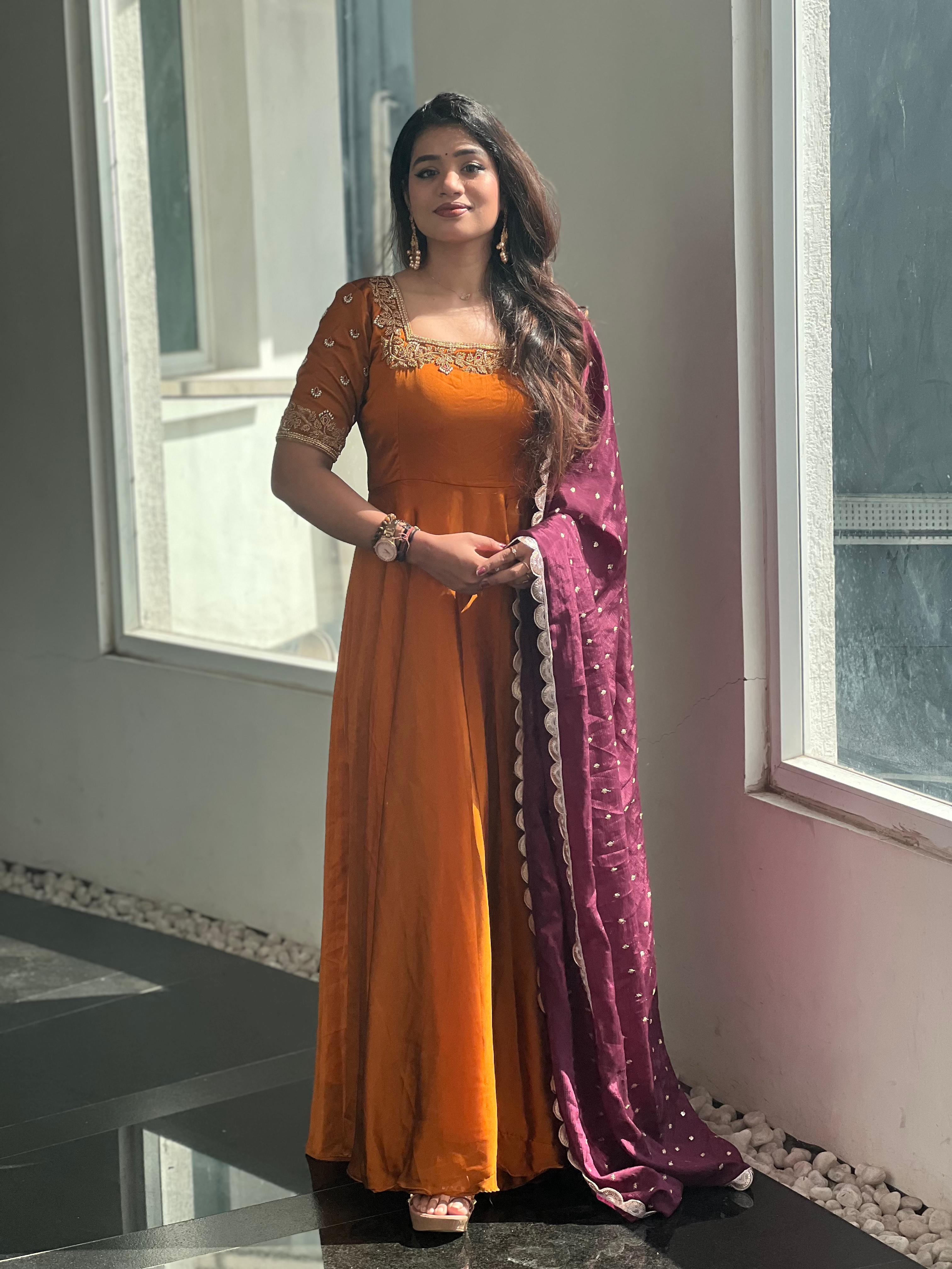 DD627 - Brindha Premium Designer Anarkali