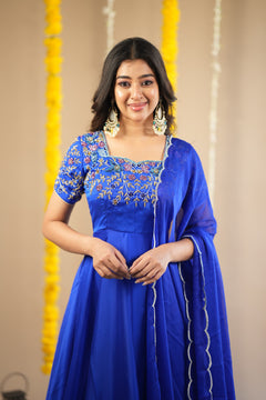 DD631 - Nethra Premium Designer Anarkali