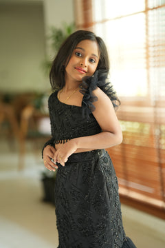 DDK024 - Laya Premium Party wear dress kids version