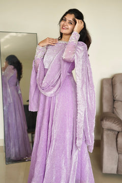 DD654 - Tharaa Premium Designer Handwork Gown