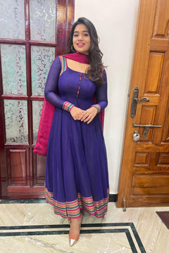 DD658 - Meenakshi Pure Handloom Anarkali