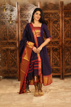 DD767 - Lavanya series2 Pure Cotton Anarkali