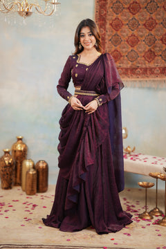 DD778 - Swetha Premium Designer Drapwear