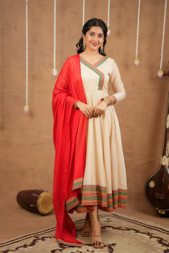 DD788 - Ambika Pure Cotton Anarkali