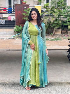 DD789 - Monica Series2 Premium Tissue Anarkali