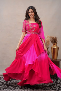 DD803 - Tanaira Premium Designer Drape Wear