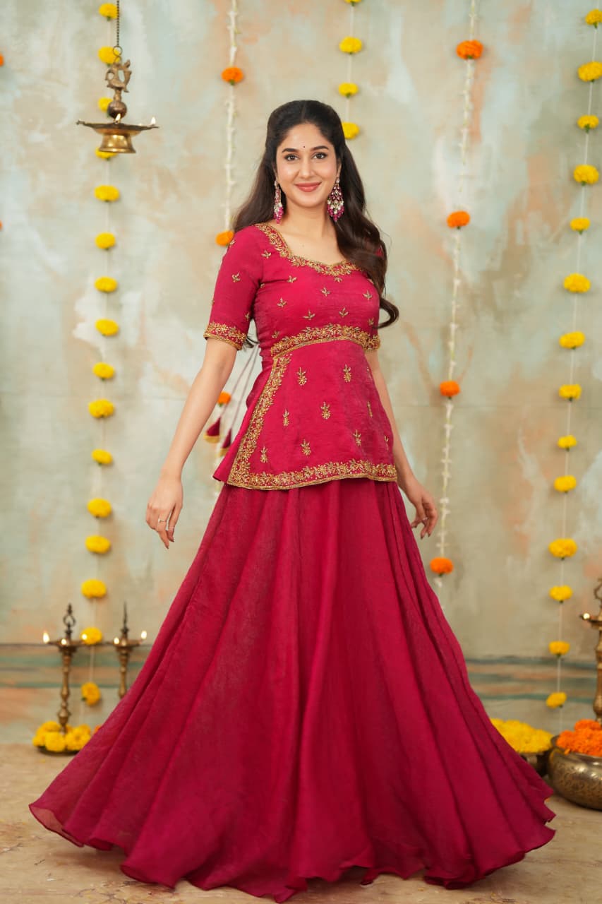 peplum top indian dress Shop Stylish Peplum Indo Western Tops Online For Women at Cbazaar