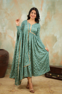 DD846 - Alia Simple and Elegant Anarkali