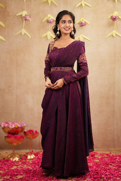 DD873 - Pradhanya Series Premium Designer Drapewear