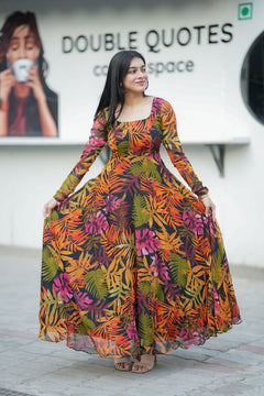 DD874 - Sofia Simple and Elegant Anarkali