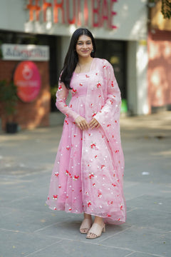 DD877 - Ananya Premium Organza Anarkali
