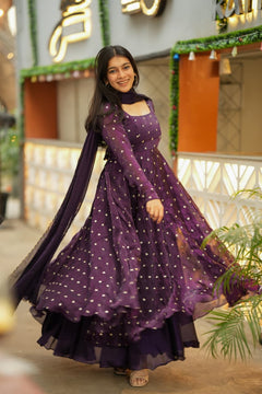 DD883 - Tanu Premium Spacesilk Anarkali