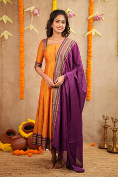 DD884 - Kani Pure Handloom Anarkali
