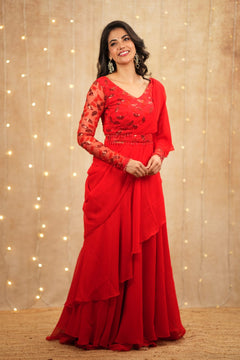 DD894 - Bhavya Premium Drape wear