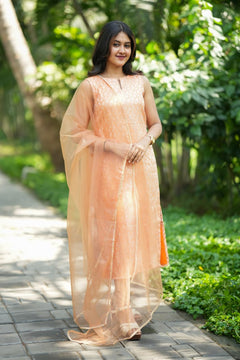 DD962 - Vithya Series Premium Banaras kurti