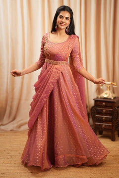 DD973 - Iraivi Premium Soft Butti Designer Drapewear