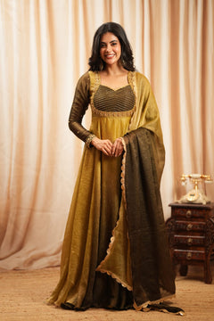 DD975 - Viyana Premium Ombre Designer Anarkali