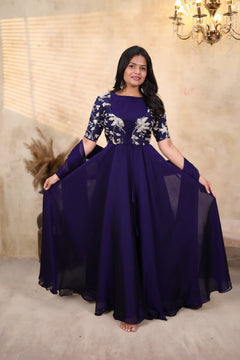 DD1010 - Haadiya Designer 2 in 1 Anarkali