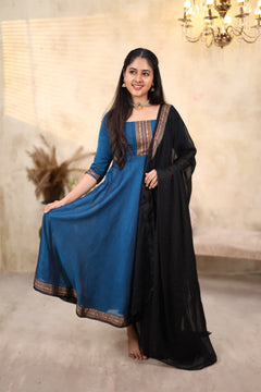 DD1014 - Mehana Series Pure Handloom Anarkali