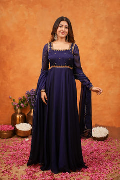 Liyana Premium Georgette Anarkali - DD1049