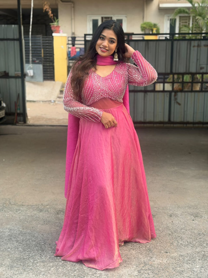 Evana Premium Anarkali Set - DD1061