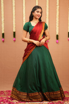 DD835 - Sita Pure Cotton Halfsaree