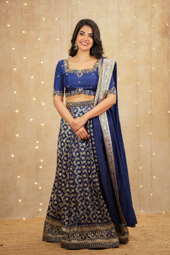 DD897 - Savithri Premium Designer Lehanga