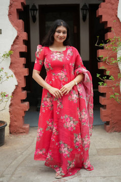 DD949 - Rithika Series Georegette Anarkali