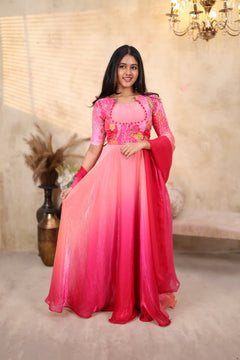 DD1015 - Haadiya Premium 2 in 1 dress