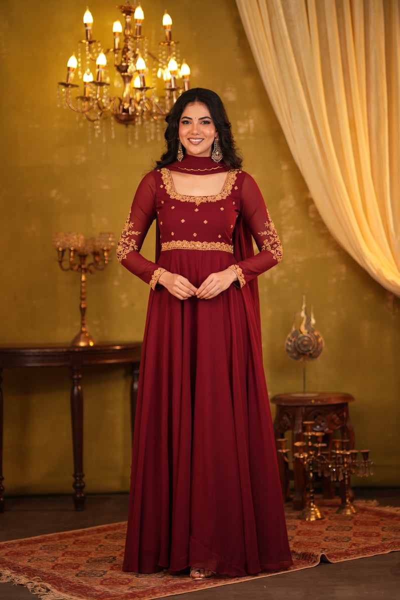 Jiya - Premium Designer Anarkali ( DD1091 )
