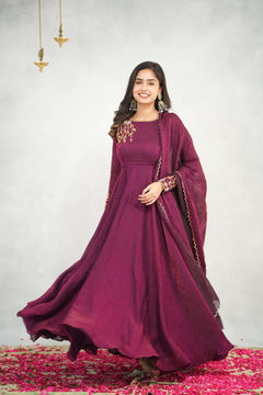 DD742 - Vidhya Premium Designer Drape Wear