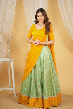 DD694 - Mahathi Premium Designer Lehanga