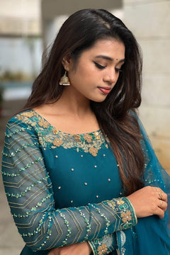 DD575 - Siarra Premium Handwork Designer Anarkali