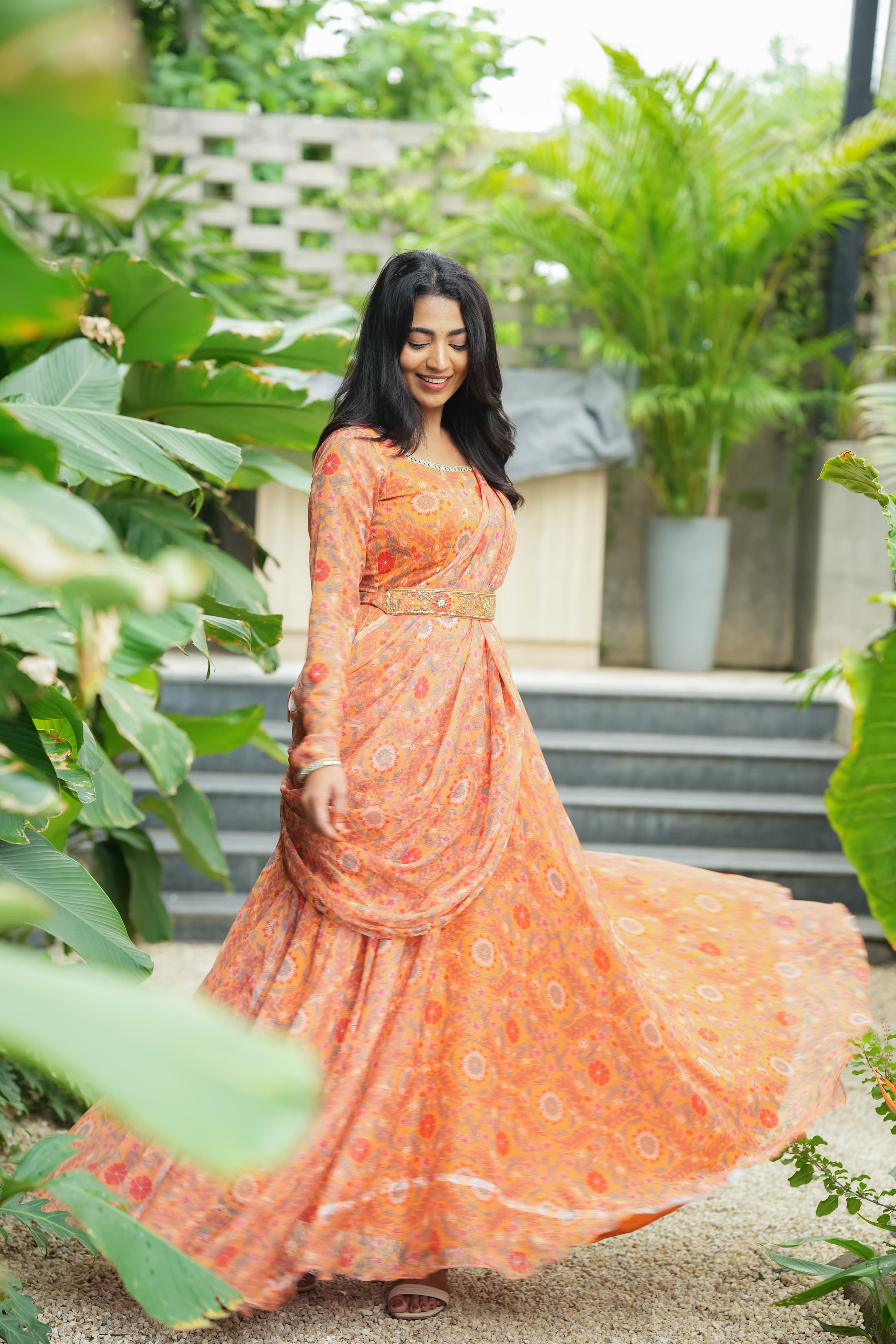 DD560 - Yuga drape style Anarkali