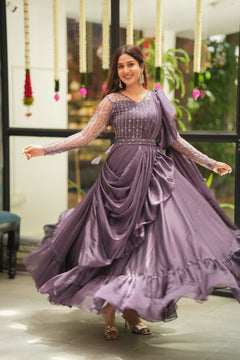 DD569 - Yashna premium drape wear