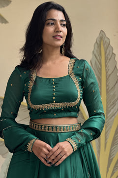 DD587 - Kanmani Premium Handwork lehanga