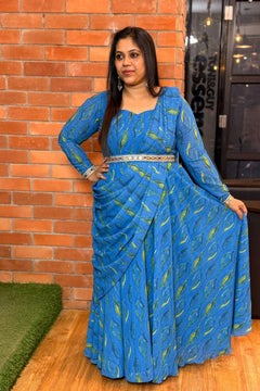 DD963 - Madhuri Premium Georgette Drapewear